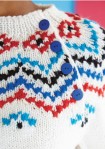 Пуловер спицами Icelandic-Style Pullover